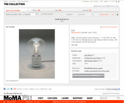 MoMA - bulb - Ingo Maurer