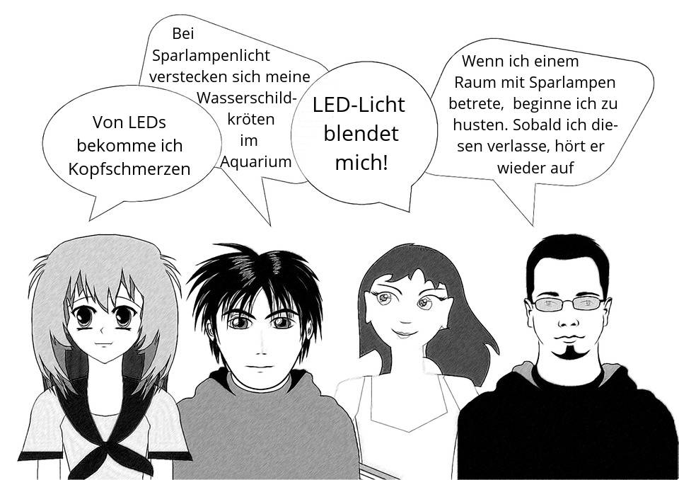 Lichtsensible Fallbeispiele